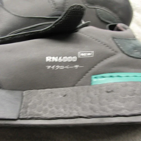 Adidas Futurepacer Shoes Mens 10 Core Black Carbon Green Leather‎ Sneakers NEW